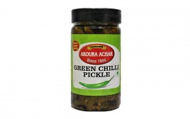 Aroura Achar Green Chilli Pickle   Pack  200 grams